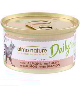 Almo Nature - Boîte Daily Menu en Mousse au Saumon pour Chat - 85g