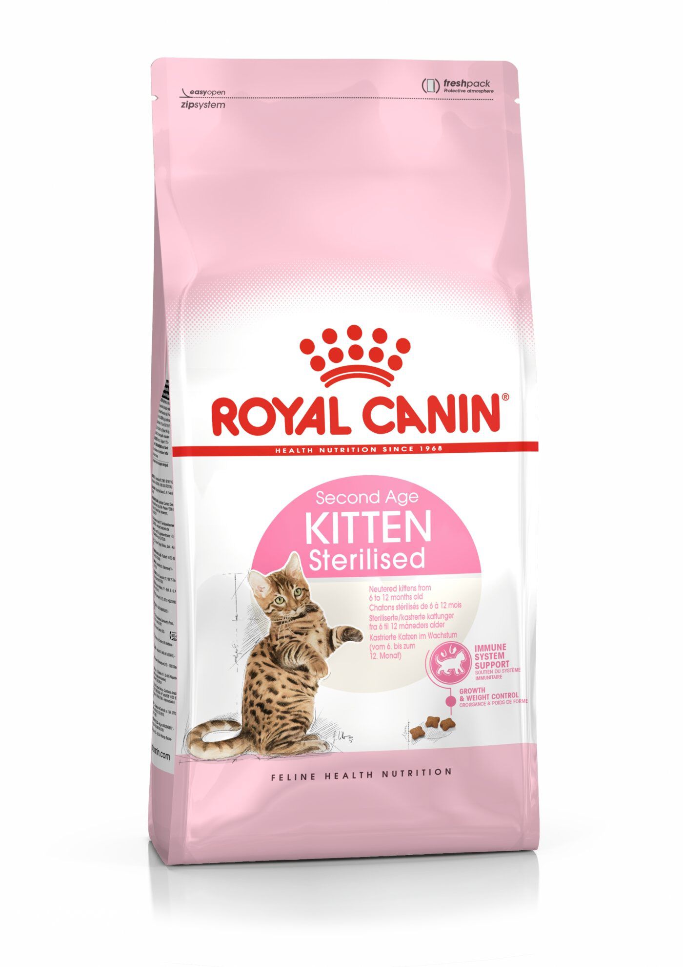 Royal Canin - Croquettes Kitten Sterilised pour Chaton - 400g Image num&eacute;ro 2