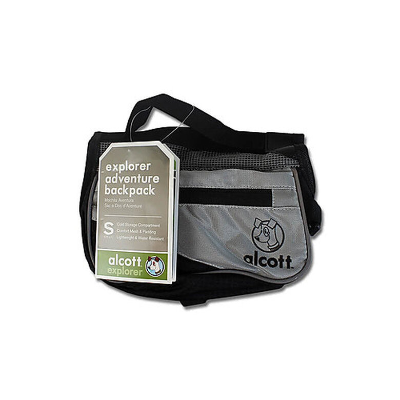 Alcott - Sac à Dos Adventure Backpack Noir pour Chien - S image number null