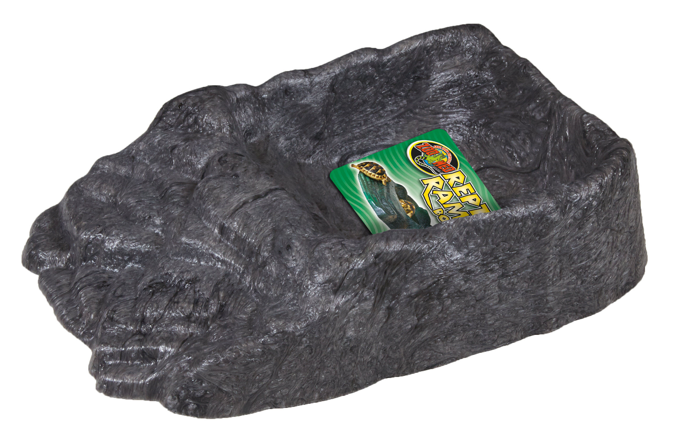 Zoomed - Baignoire avec rampes d'acc&egrave;s pour tortues, reptiles - M Image num&eacute;ro 1