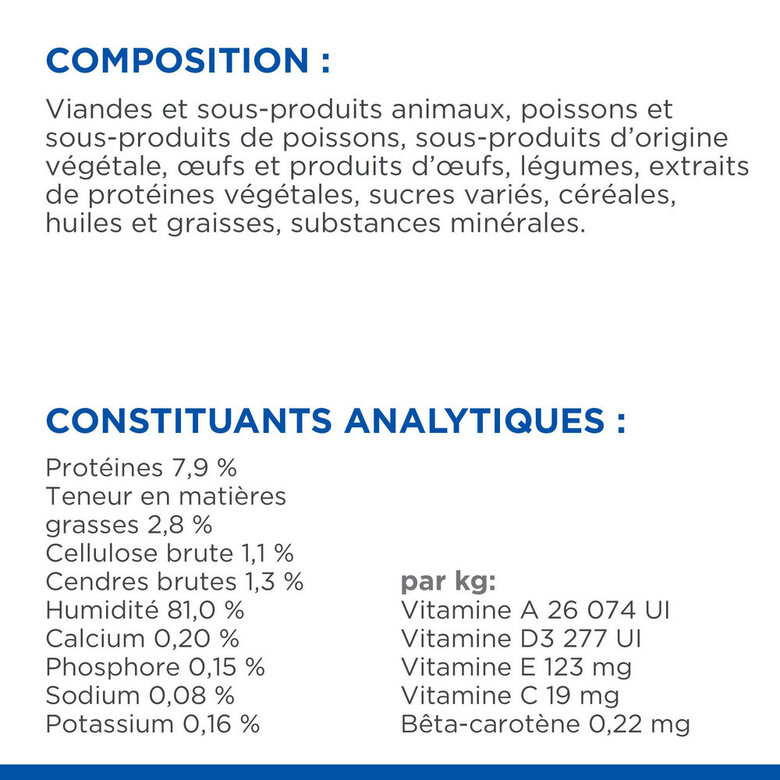 Hill's Science Plan - Sterilised Cat 12 Sachets Repas Pour Chat Stérilisé Poulet Et Saumon  - 12x85g Image numéro 6 Hill's Science Plan - Sterilised Cat 12 Sachets Repas Pour Chat Stérilisé Poulet Et Saumon  - 12x85g Image numéro 6
