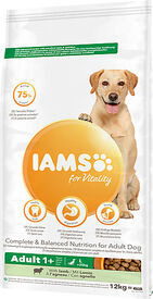 Iams - Croquettes pour Vitalité à l'agneau Pour Chien Adulte Grande Race