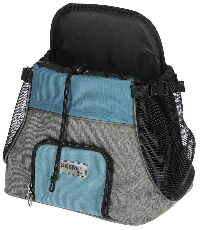 Kerbl - Sac Transport Avant Vacation gris/bleu - 31 x 24 x 38 cm Image numéro 1 Kerbl - Sac Transport Avant Vacation gris/bleu - 31 x 24 x 38 cm Image numéro 1