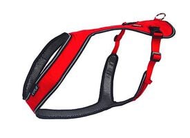 Kyflie - Harnais OTIUM Canicross de Traction pour Chien Rouge