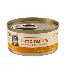 Almo Nature - P&acirc;t&eacute;e en Bo&icirc;te HFC Natural Kitten Poulet pour Chaton - 70g