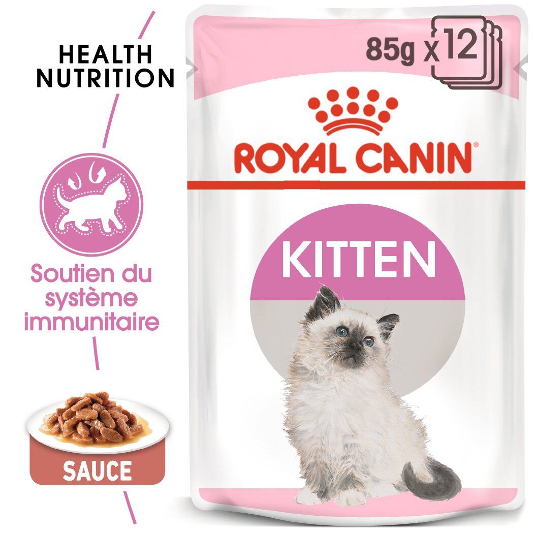 Royal Canin - Sachets Kitten Instinctive en Sauce pour Chat - 12x85g Image num&eacute;ro 2