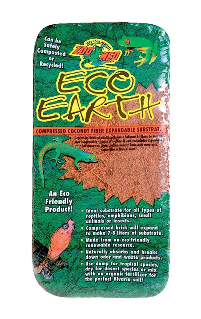 Zoomed - Substrat Naturel Fibre de Coco Compress&eacute;e pour Terrarium Image num&eacute;ro 1