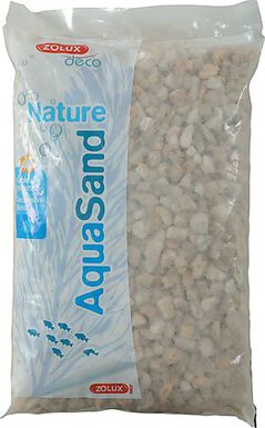 Zolux - Gravier Décoratif Aquasand Nature Jaune pour Aquarium - 4,5Kg