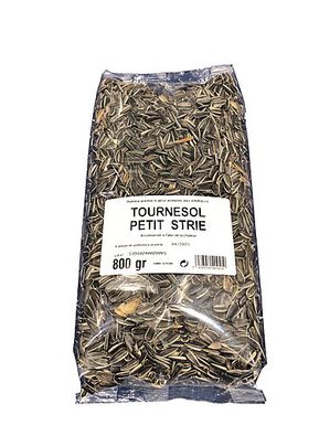 Gasco - Graines de Tournesol Petit Strié pour Oiseaux des Jardins - 800g