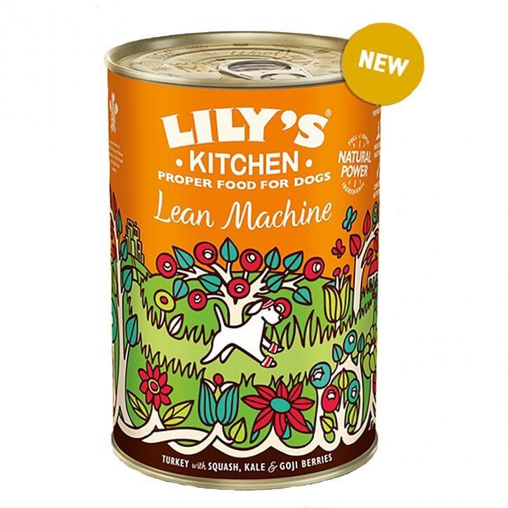 Lily's Kitchen - P&acirc;t&eacute;e Lean Machine &agrave; la Dinde et &agrave; la Courge pour Chien - 400g Image num&eacute;ro 1