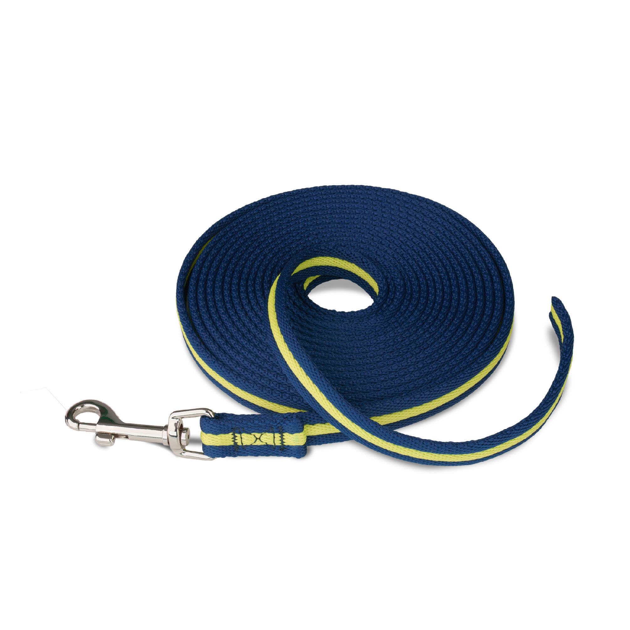 Coachi - Laisse de Dressage Training Line Bleu et Jaune pour Chiens - 5m Image num&eacute;ro 2