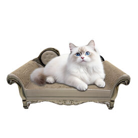 Leeby - Griffoir 2 en 1 Sofa Victorien pour Chats - Taupe