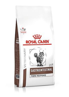 Royal Canin - Croquettes Veterinary Diet Gastro Intestinal Fibre Response pour Chat - 2Kg