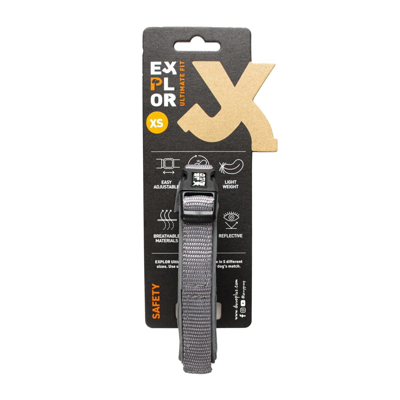 Duvoplus - Collier Safety Ultimate Fit Comfy R&eacute;fl&eacute;chissant XS pour Chiens - 30-33cm Image num&eacute;ro 3