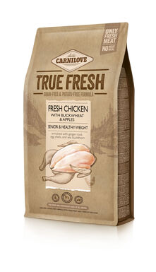 Carnilove - Croquettes True Fresh Senior au Poulet pour Chiens - 1,4Kg