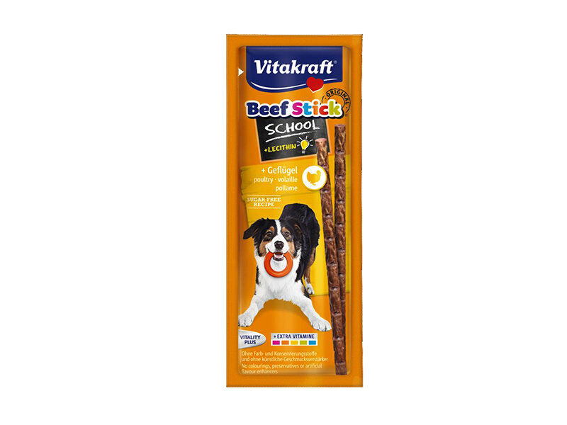Vitakraft - B&acirc;tonnet Beef-Stick School Volaille pour Chien - 20g Image num&eacute;ro 1