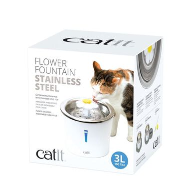 Catit - Flower Fountain - acier
