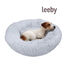 Leeby - Donut Extra Doux Gris pour Chiens - M Indicateur image numéro 3