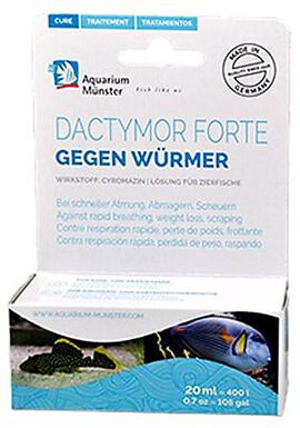 Aquarium Münster - Traitement DACTYMOR FORTE contre les vers -  20ml