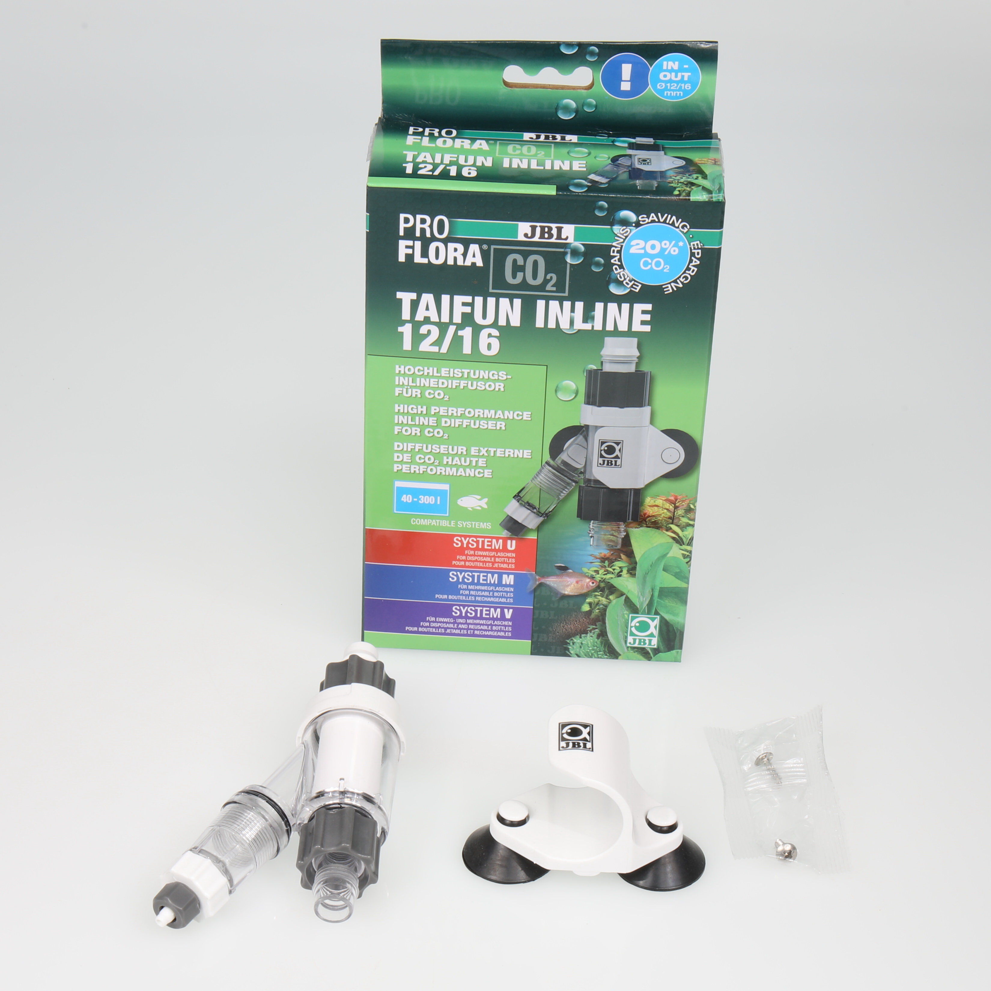 JBL - Diffuseur CO2 Proflora Taifun Inline 12/16 pour Aquarium Image num&eacute;ro 5
