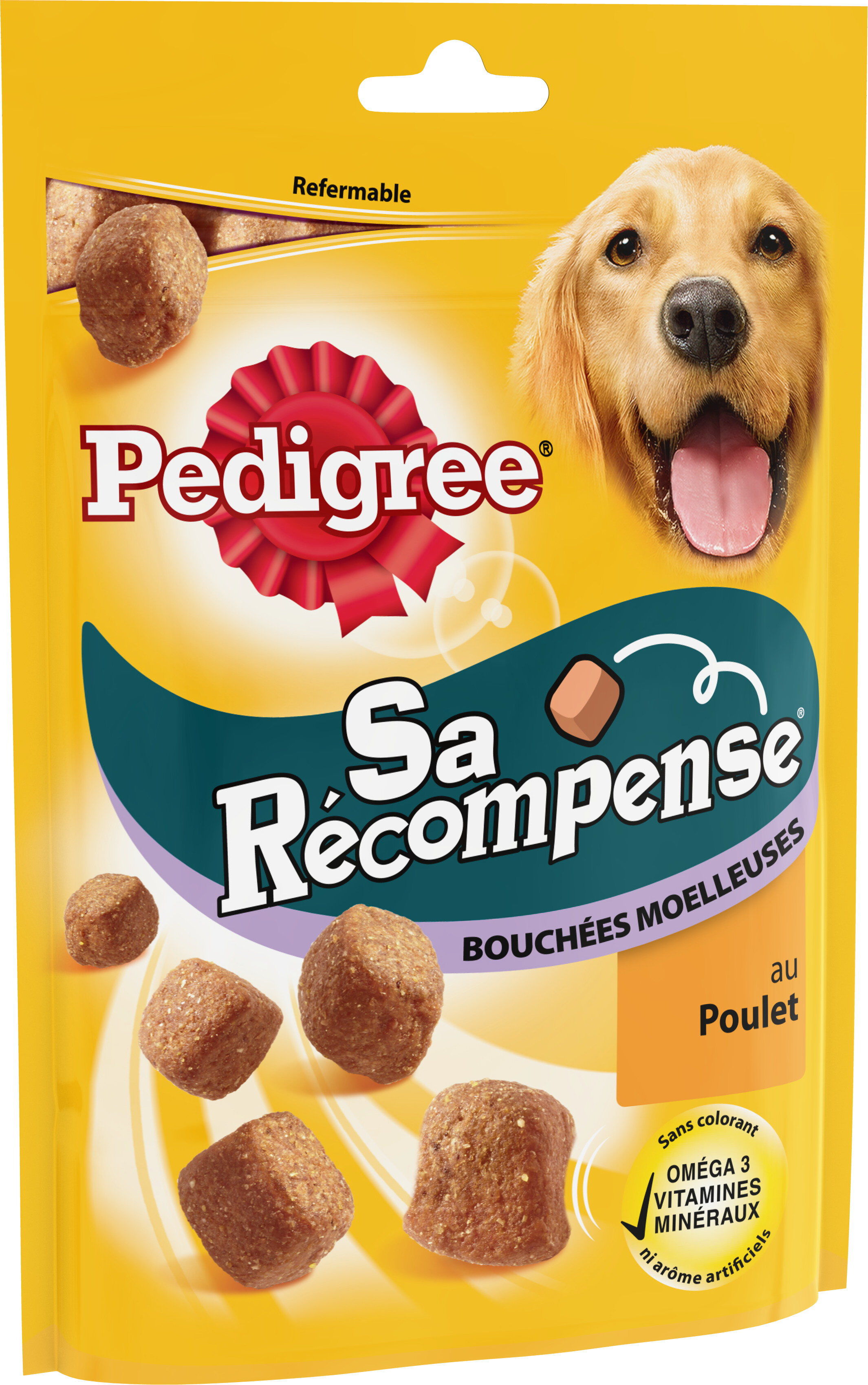 Pedigree - Friandises R&eacute;compense en Bouch&eacute;es au Poulet pour Chien - 130g Image num&eacute;ro 1