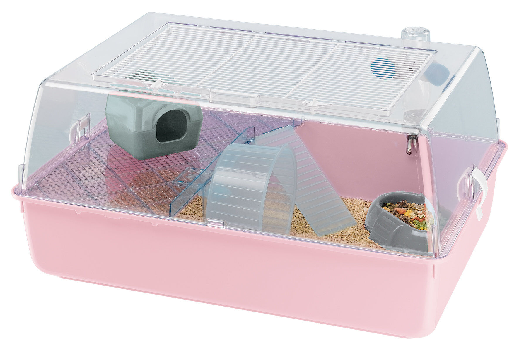 Ferplast - Cage Mini Duna pour Hamster - Rose Image num&eacute;ro 2
