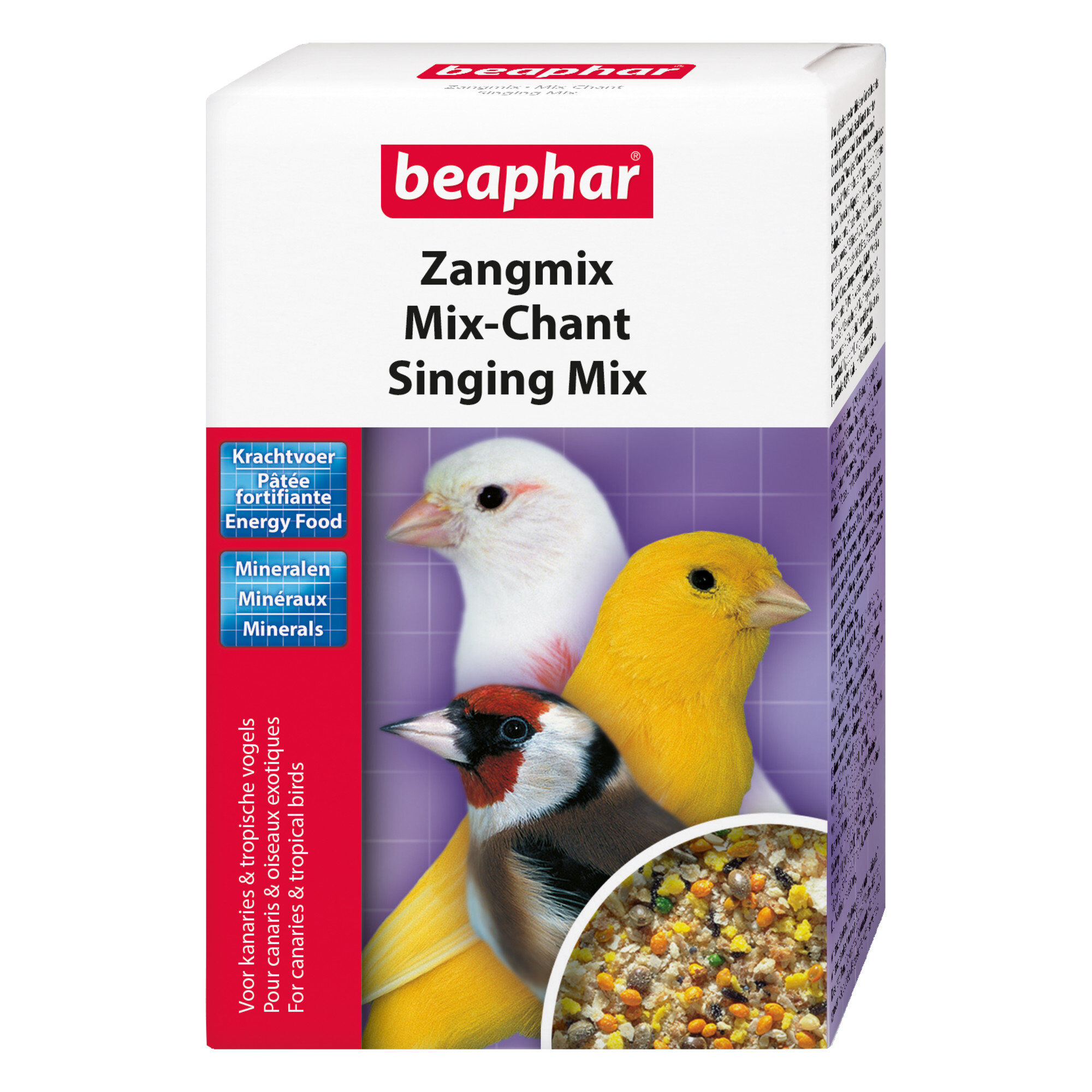 Beaphar - Mix-Chanteur, p&acirc;t&eacute;e fortifiante pour Canaris et oiseaux exotiques - 150 g Image num&eacute;ro 1