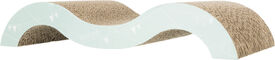 Trixie - Junior griffoir vague mauve/menthe - 38 x 7 x 18 cm
