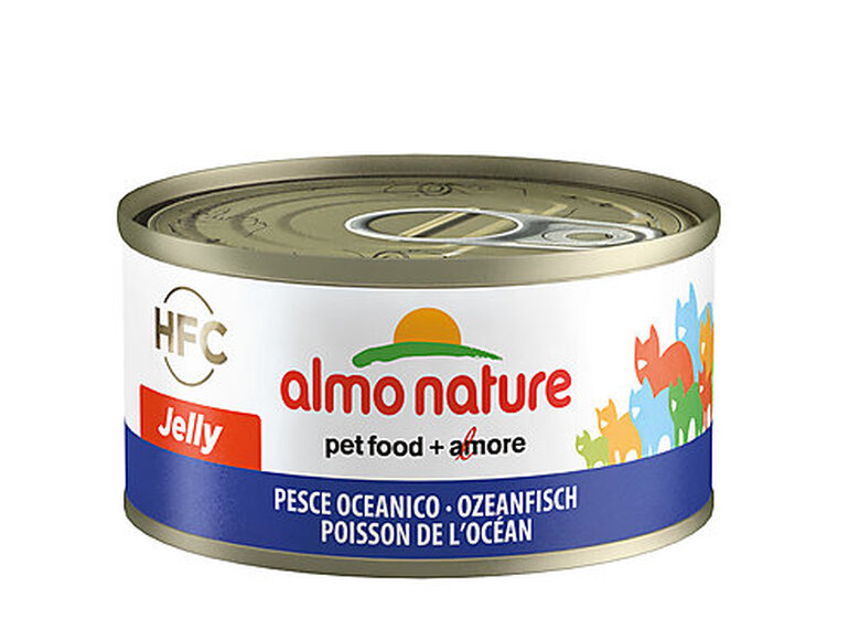 Almo Nature - Pâtée en Boîte HFC Jelly Poisson de l'Océan pour Chat - 70g image number null