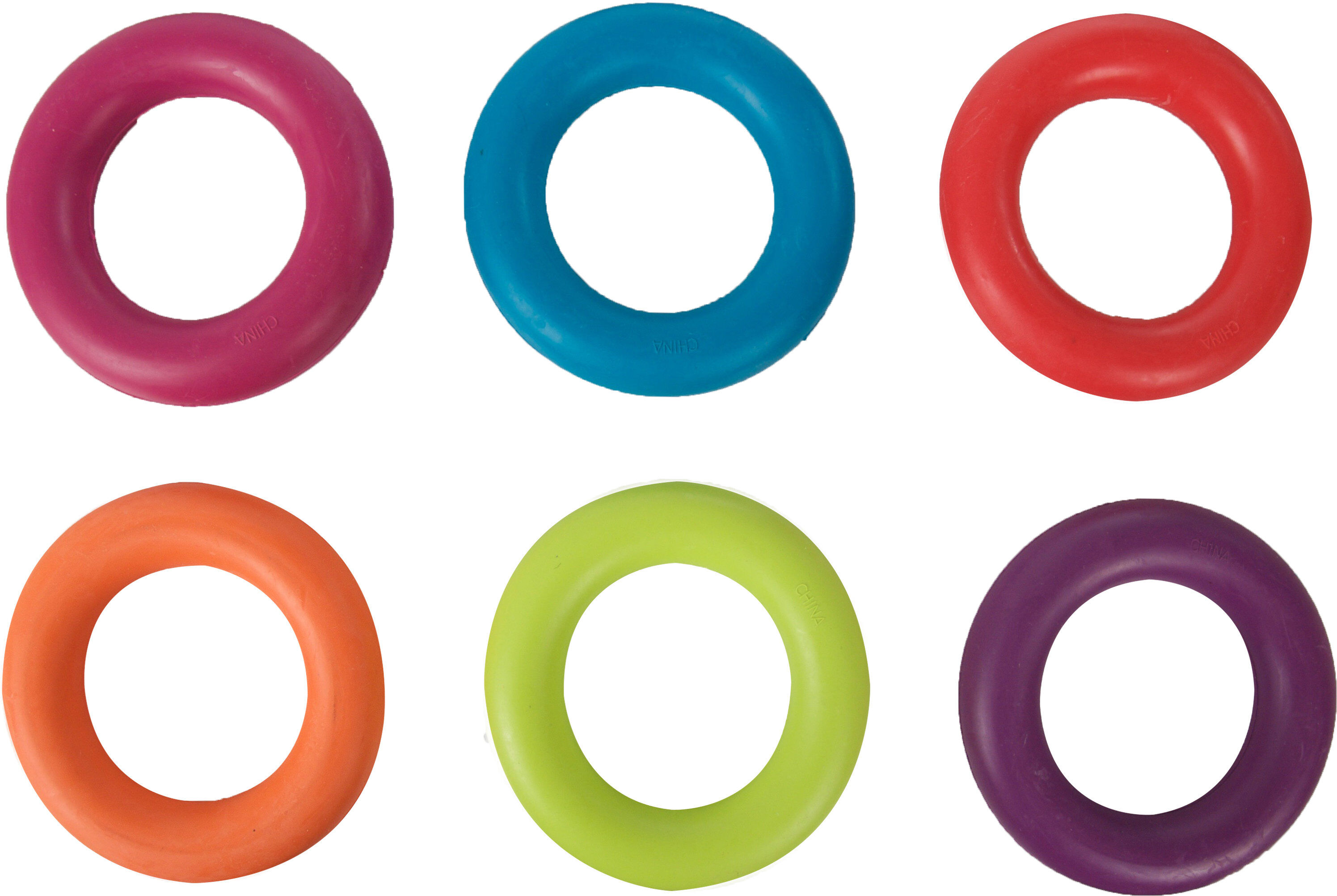 Flamingo - Jouet Anneau Caoutchouc pour Chiens - 9cm Image num&eacute;ro 1