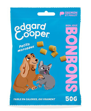 Edgard & Cooper - Bonbons Adulte Saumon & Poulet - 50g
