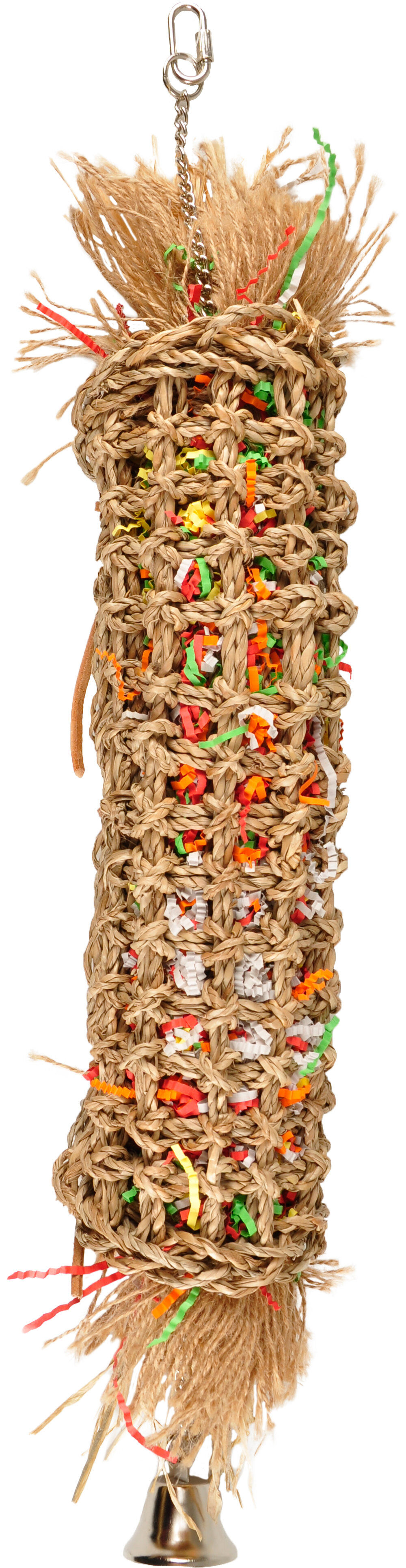 Flamingo - Jouet Tube Pendentif en Corde pour Perroquet - 66cm Image num&eacute;ro 1