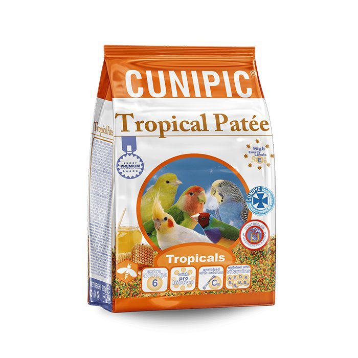 Cunipic - Pat&eacute;e Tropicale pour Granivores - 250g Image num&eacute;ro 1