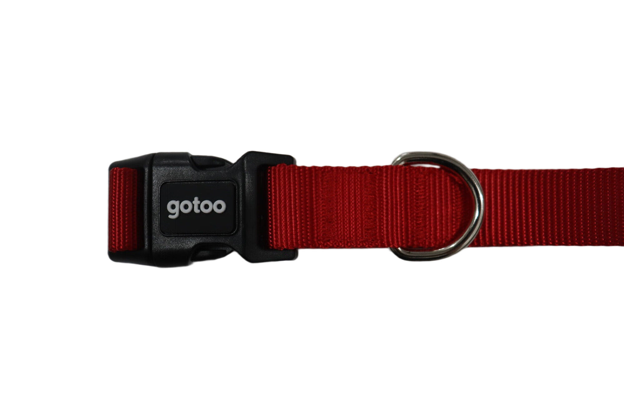 Gotoo - Collier Essentials en Nylon Rouge pour Chien - XS Image num&eacute;ro 3