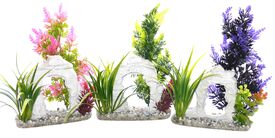 Tyrol - Décoration Pont Aquatique pour Aquarium - 22,5cm