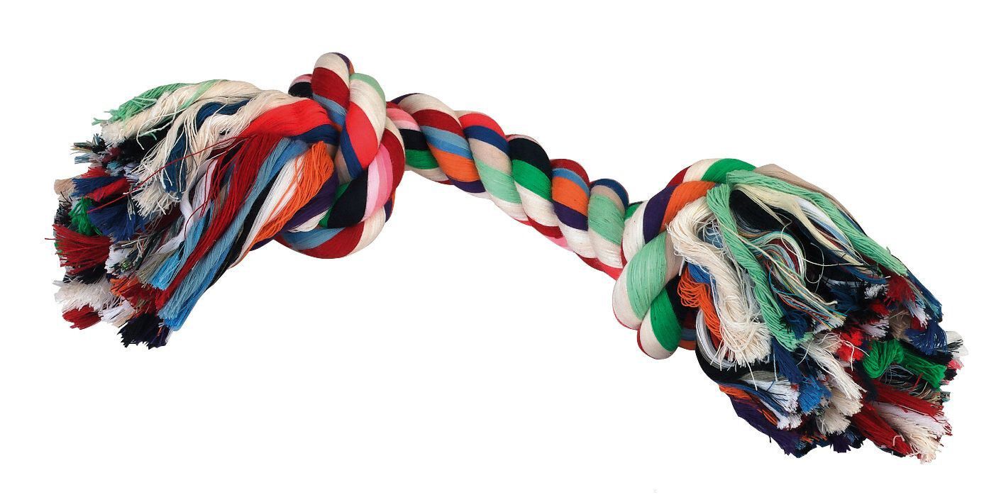 Kerbl - Jouet Corde nou&eacute;e coton pour chiens - 37cm, 240g Image num&eacute;ro 1