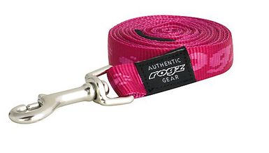 Rogz - Laisse Utility Rose pour Chiens - 140x2cm