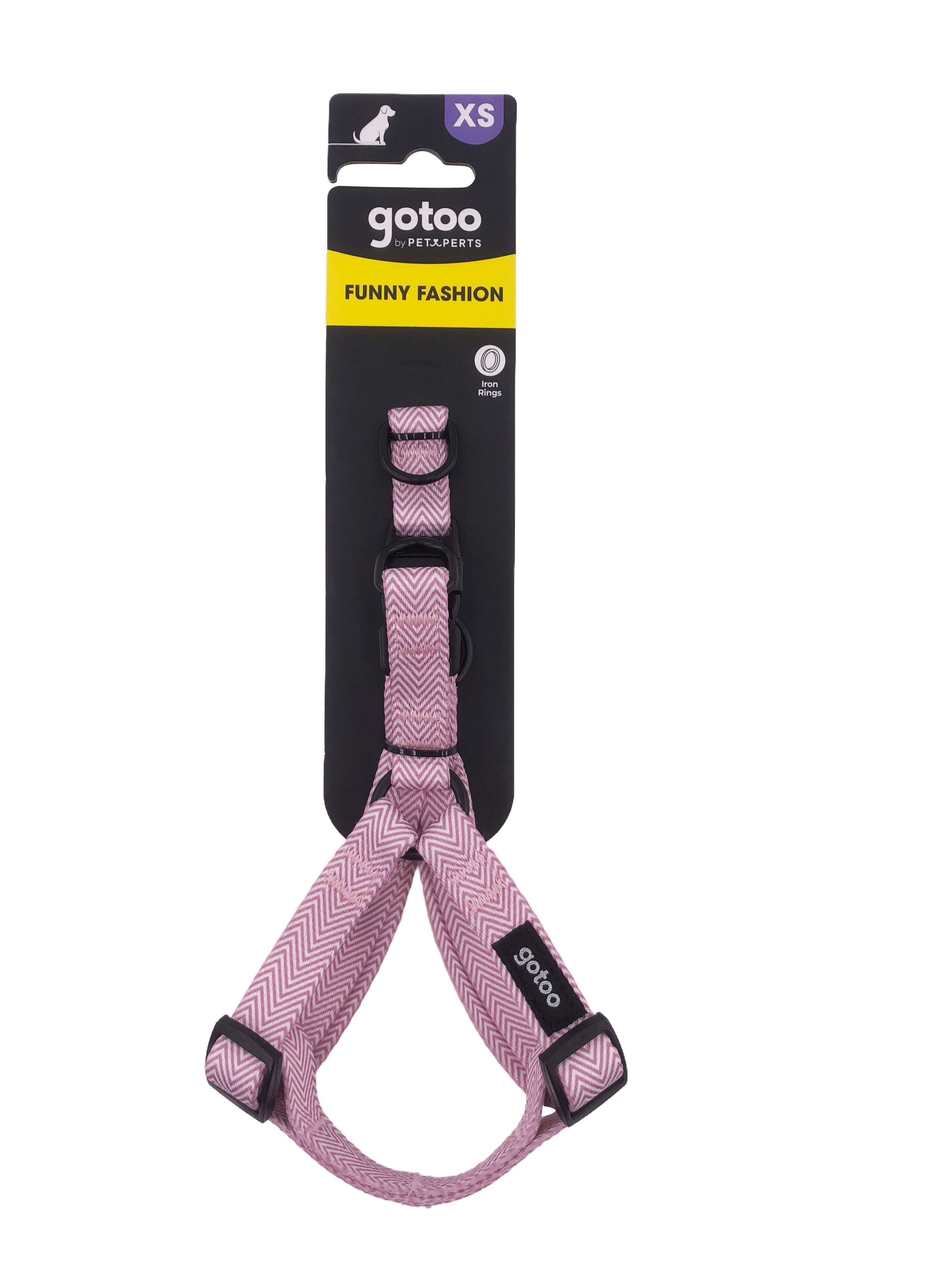 Gotoo - Harnais  Chevron Rose pour Chien - XS Image num&eacute;ro 6