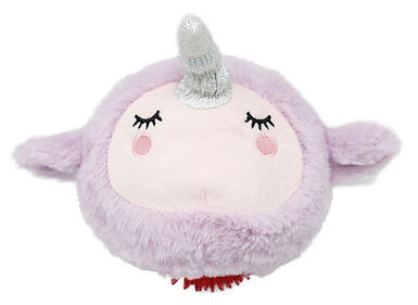 Animalis - Jouet Peluche Licorne Boule et Balle pour Chien - 15cm