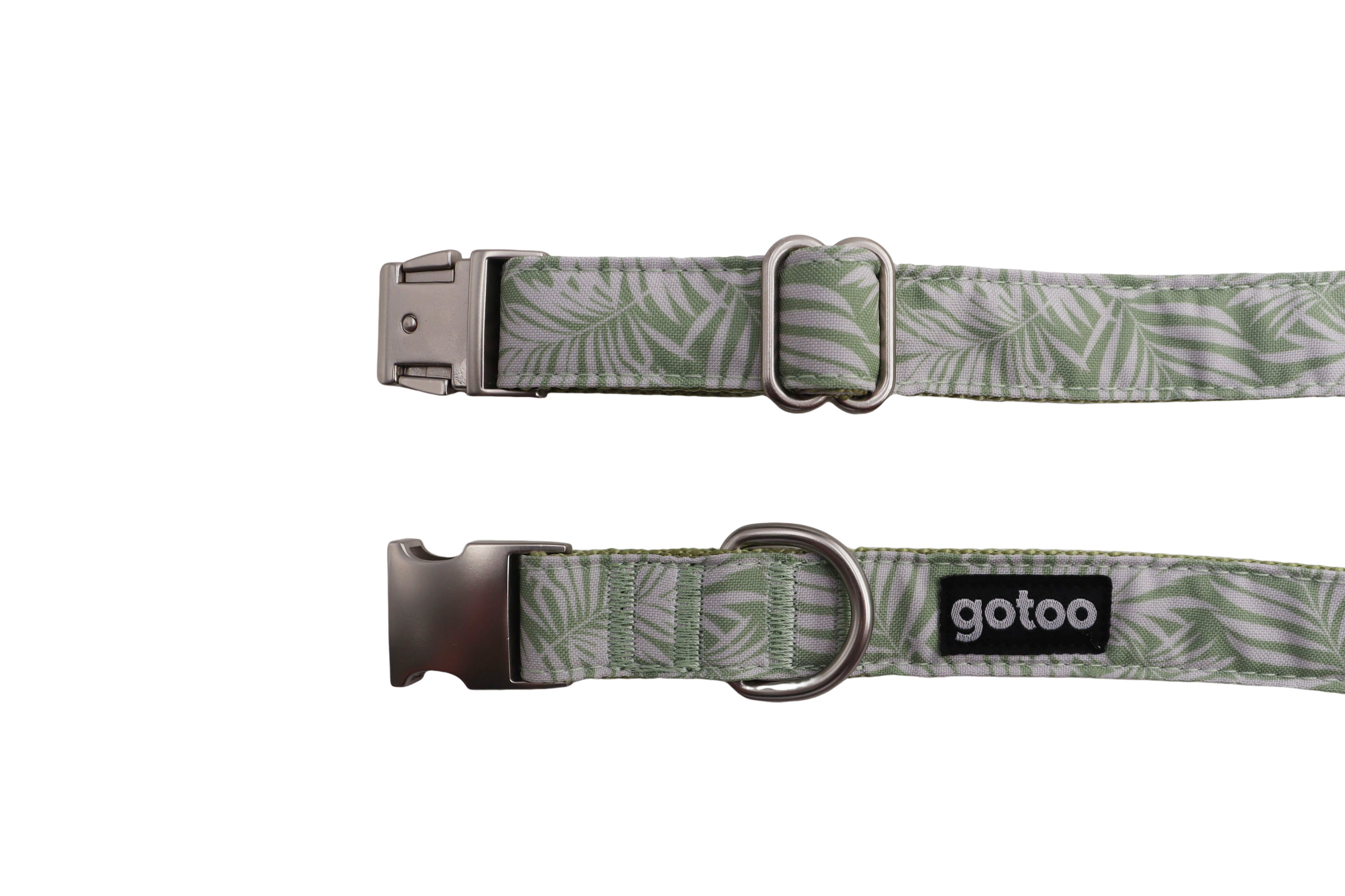 Gotoo - Collier Feuilles Vert pour Chien - XS Image num&eacute;ro 3