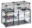 Ferplast - Cage Multipla Crystal pour Hamster et Souris - Noir Indicateur image numéro 9