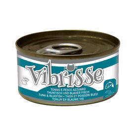 Vibrisse - Pâtée Natural Food Thon et Poisson Bleu pour chats - 70g