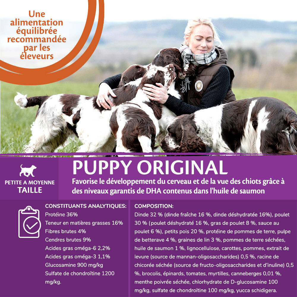 Wellness CORE - Croquettes Puppy Dinde et Poulet pour Chiot - 10Kg Image num&eacute;ro 3