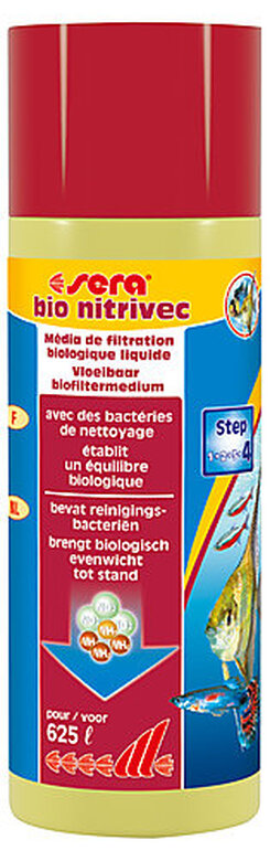 Sera - Filtration Biologique Liquide Bio Nitrivec pour Aquarium - 250ml image number null