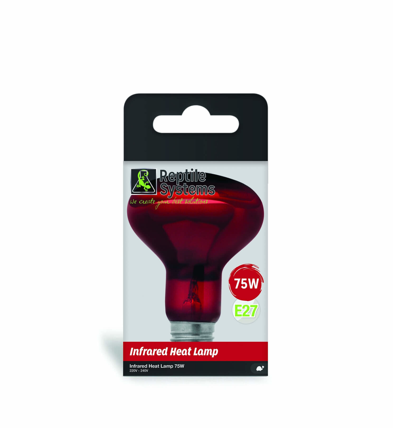 Reptile Systems - Lampe Infrared Heat Lamp E27 pour Reptiles - 75W Image num&eacute;ro 1
