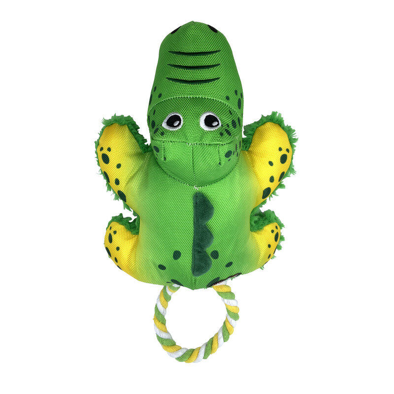 KONG - Jouet Cozie Tuggz Alligator pour Chiens - M/L Image num&eacute;ro 4