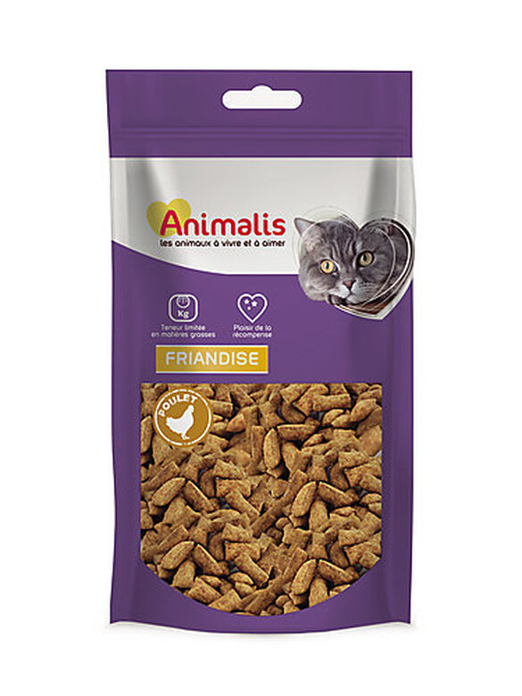 Animalis - Animalis Friandises Crunchy au Poulet pour Chat - 50g image number null