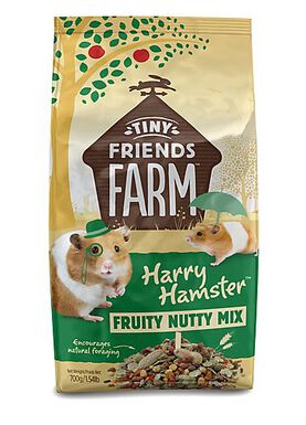 Tiny Friends Farm - Aliment Tiny Fruity Nutty Mix pour Hamsters - 700g