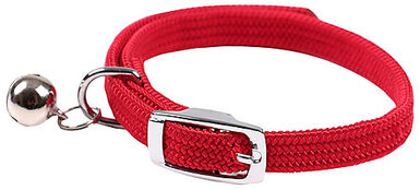 Animalis - Collier Elastic pour Chat - Rouge