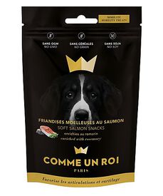 Comme Un Roi - Friandises Mobility au Saumon et Romarin pour Chien - 100g